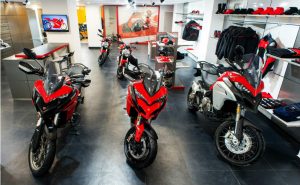 Ducati showroom in Kolkata