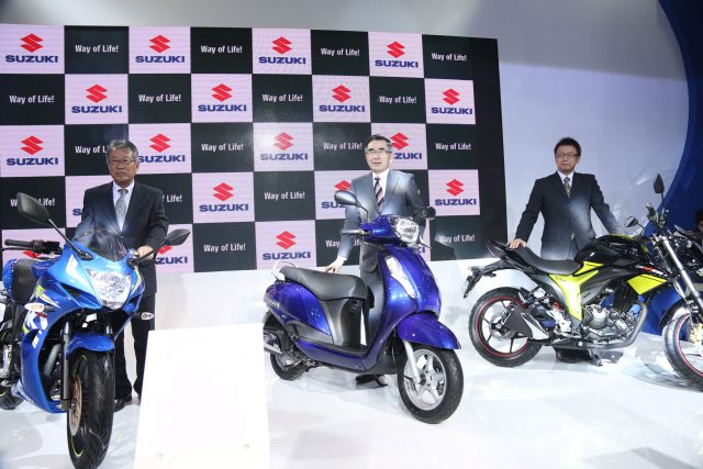 Suzuki Motorcycles Auto Expo 2