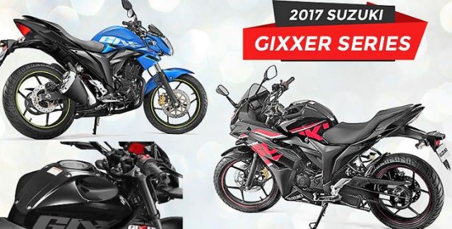 2017 Suzuki Gixxer & Gixxer SF