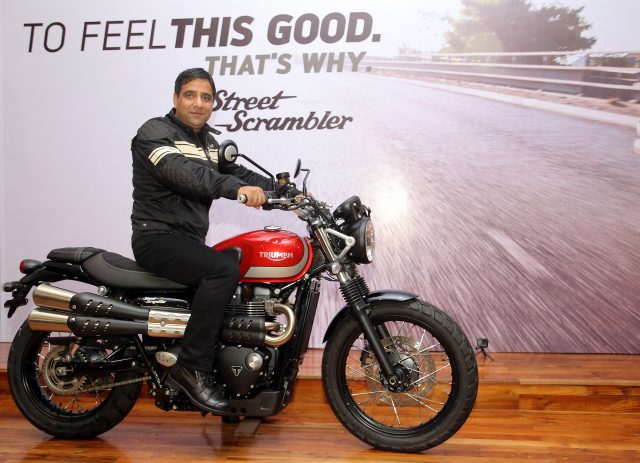 Triumph Street Scrambler Motorcycle