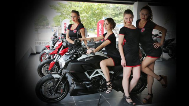 Ducati showroom in Kolkata