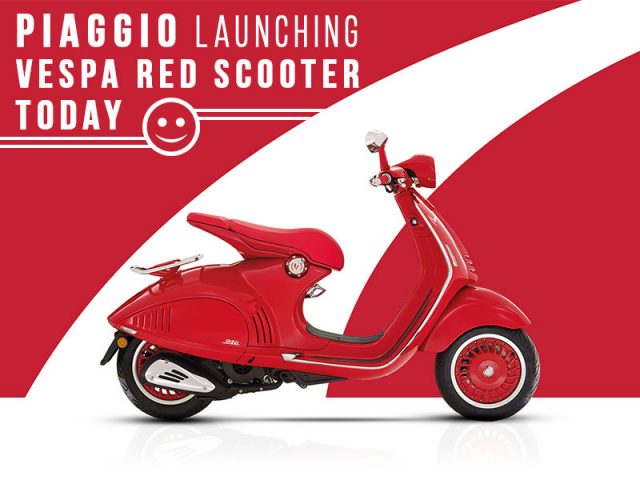 Vespa RED Scooter