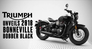 2018 Bonneville Bobber Black