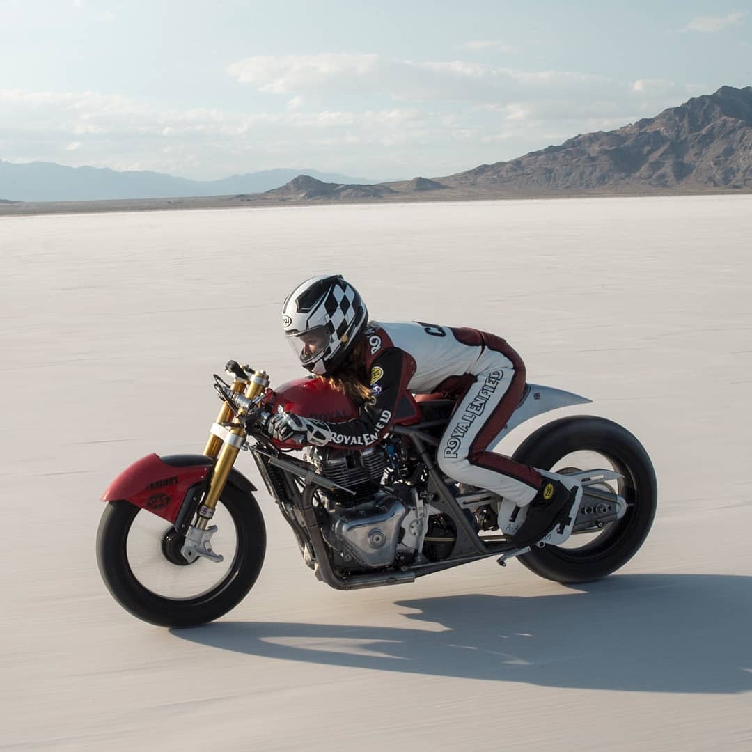 Royal Enfield Continental GT 650 sets Bonneville speed record