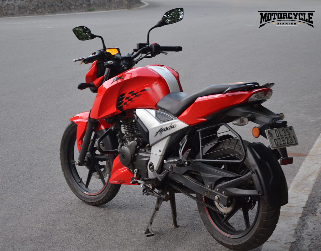 Tvs Apache Rtr 160 4v Review Motorcyclediaries