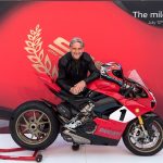 Panigale V4 25° Anniversario 916 and Carl Fogarty
