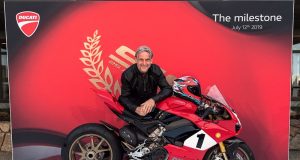 limited edition Ducati Panigale V4 25° Anniversario 916 motorcyclediaries