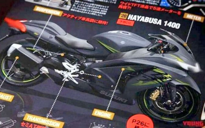 Hayabusa suzuki 1400