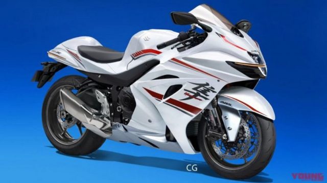 Is this next generation Suzuki Hayabusa 1400? suzuki-hayabusa-motorcyclediaries