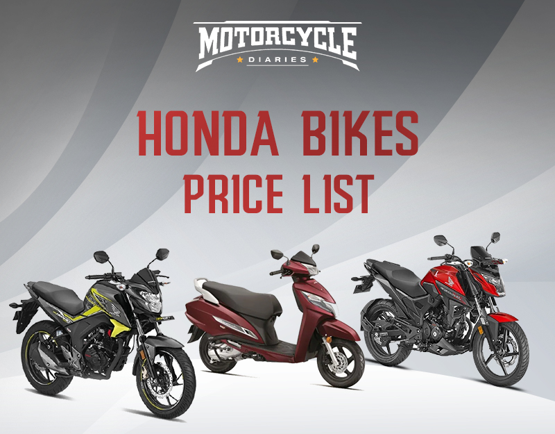 Honda Bikes Price List Motorcyclediaries