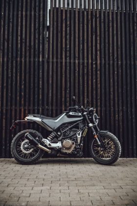 Husqvarna Svartpilen 401 static motorcyclediaries