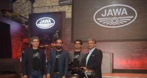 L-R- Boman Irani, Co-Founder & Director-Classic Legends, Anupam Thareja, Co-Founder & Director-Classic Legends, Ashish Singh Joshi, CEO, Classic Legends Motorcyclediaries